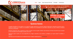 Desktop Screenshot of ccorrugados.com